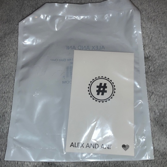 ALEX AND ANI Hashtag "#" Slider Charm, 925 Sterling Silver, New In Sealed Bag!! - Picture 3 of 4